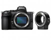 Nikon Z 5 Digital Camera Body With FTZ Mount Adapter in Black