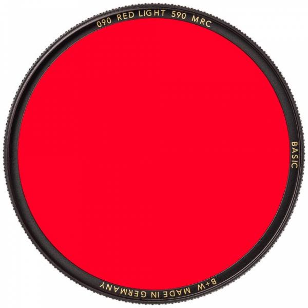 B+W 37mm BASIC Light Red 590 MRC Filter (090M)