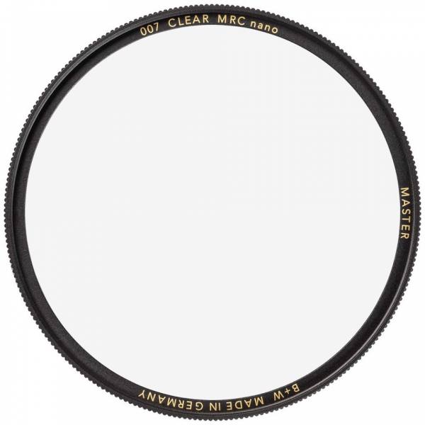 B+W 52mm MASTER 007 Clear Protection MRC Nano Filter (007M)