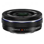 Olympus M.ZUIKO DIGITAL ED 14-42mm f3.5-5.6 EZ Pancake Lens (Black)