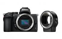 Nikon Z 50 Digital Camera Body With FTZ Mount Adapter in Black