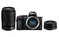 Nikon Z 50 Digital Camera Body With 16-50mm VR And 50-250mm VR Lenses in Black