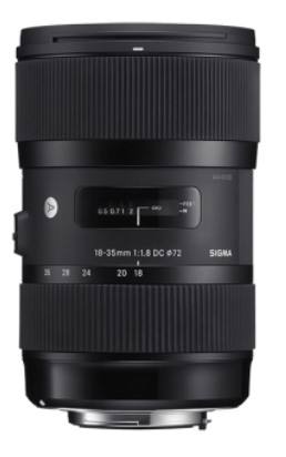 Sigma 18-35mm F1.8 DC HSM A Canon Fit