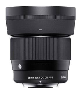 Sigma 56mm F1.4 DC DN C Sony E-Mount Fit