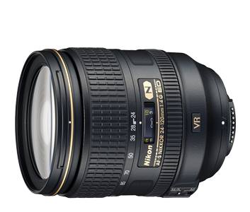 Nikon AF-S Zoom-NIKKOR 24-120mm f/4G ED VR Lens