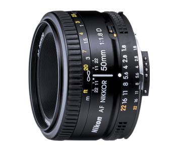 Nikon AF NIKKOR 50mm f/1.8D Lens