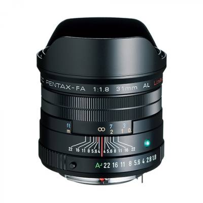 Pentax SMC FA 31mm F1.8 Limited Lens in Black
