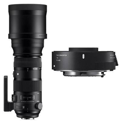 Sigma 150-600mm f/5-6.3 DG OS HSM (S) + TC-1401 Teleconverter Canon Fit