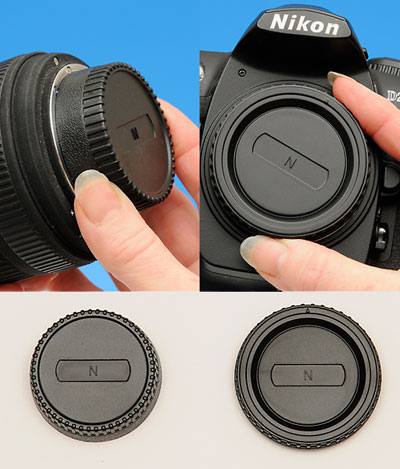 Body & Rear Lens Cap Combo Nikon