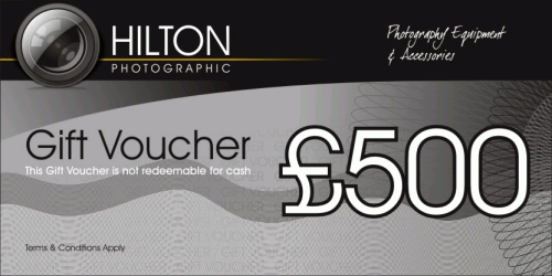E-Gift Vouchers : £500 Voucher