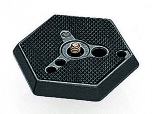 Manfrotto 030-14 Hexagonal Adapter Plate Normal With 1/4 Inch Screw