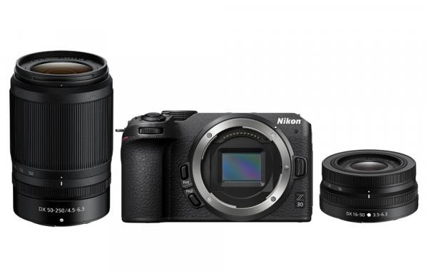 Nikon Z 30 Digital Camera With 16-50mm + 50-250mm VR Lenses