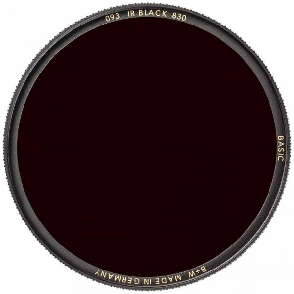 B+W 67mm BASIC IR Black Red 830 Filter (093)